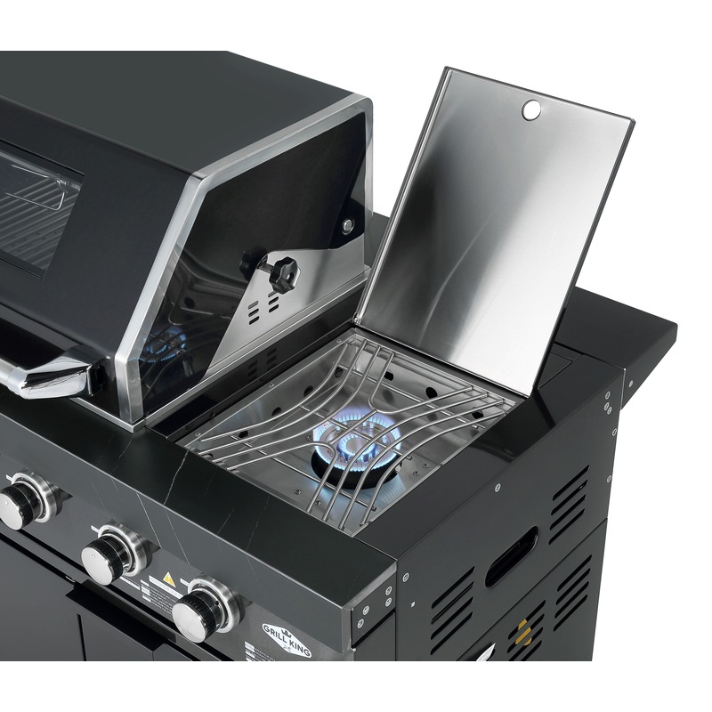 Buy Rockpool Black 6B + 188L Kegerator Designer Outdoor Kitchen BBQ