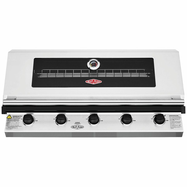 Buy Rockpool White BBQ Kitchen Package Suit Beefeater 5 Burner 1200