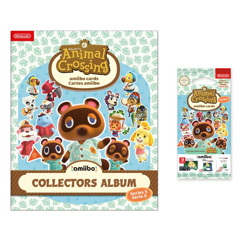 Buy Animal Crossing amiibo cards Collectors Album Series 5 bundle