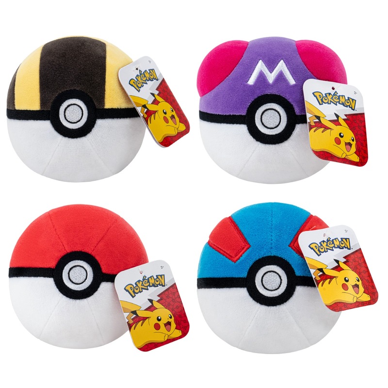 Buy Pokemon Plush Pokeball Assortment 5