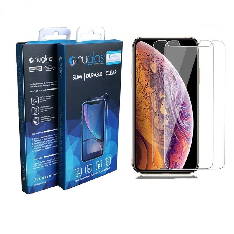 Buy [2 Packs] Nuglas Screen Protector for Apple iPhone 11 Pro Max / XS