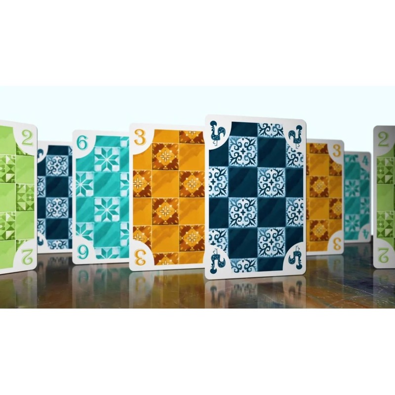 5211 Azul Edition Card Game - Fast-Paced Fun with Azul-Inspired Artwork, Strategy Game, Fun Family Game for Kids and Adults, Ages 8+, 2-5 Players, 20-30 Minute Playtime, Made by Plan B Games 5211 Azul Edition Card Game - Fast-Paced Fun with Azul-Inspired Artwork, Strategy Game, Fun Family Game for Kids and Adults, Ages 8+, 2-5 Players, 20-30 Minute Playtime, Made by Plan B Games