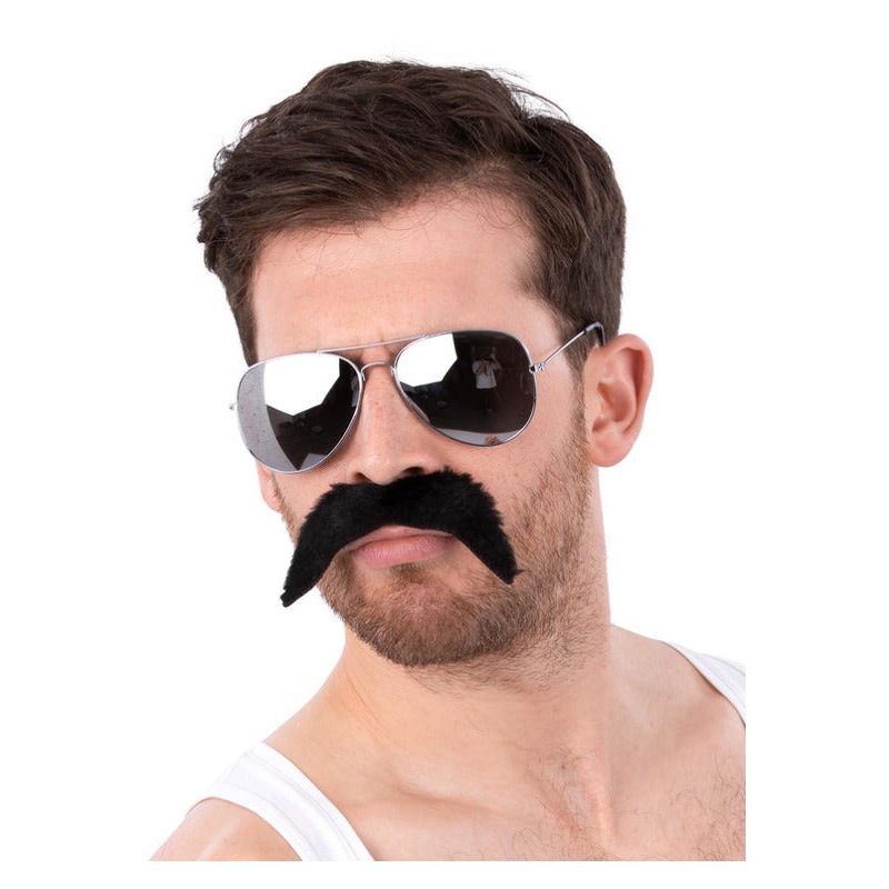 80s Rock Icon Freddy Mercury Kit with Hat Specs 80s Rock Icon Freddy Mercury Kit with Hat Specs