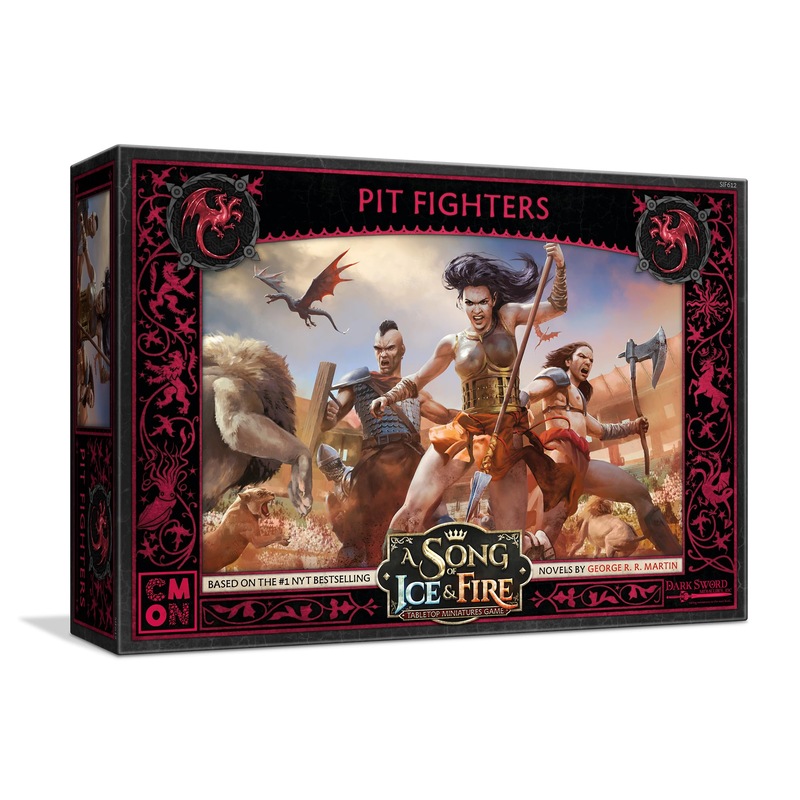 A Song of Ice and Fire Tabletop Miniatures Game Pit Fighters Unit Box - Add Fearless Warriors to Your Battles! Strategy Game for Adults, Ages 14+, 2+ Players, 45-60 Minute Playtime, Made by CMON A Song of Ice and Fire Tabletop Miniatures Game Pit Fighters Unit Box - Add Fearless Warriors to Your Battles! Strategy Game for Adults, Ages 14+, 2+ Players, 45-60 Minute Playtime, Made by CMON