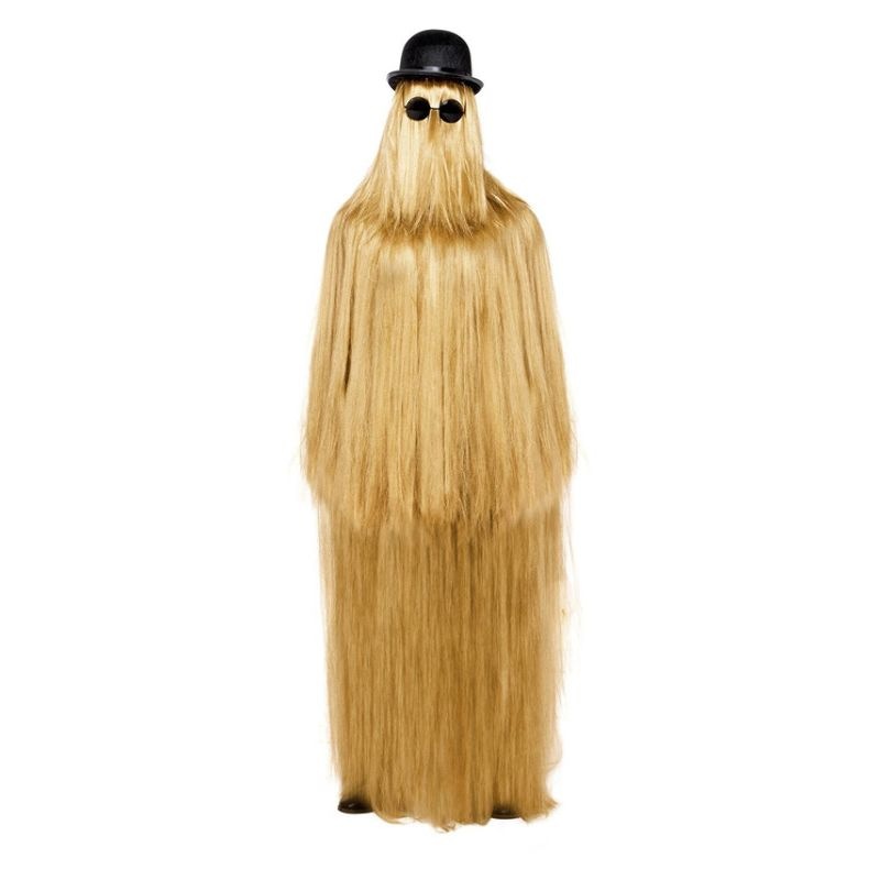 Addams Family Cousin ITT Costume Adult Brown Onesie