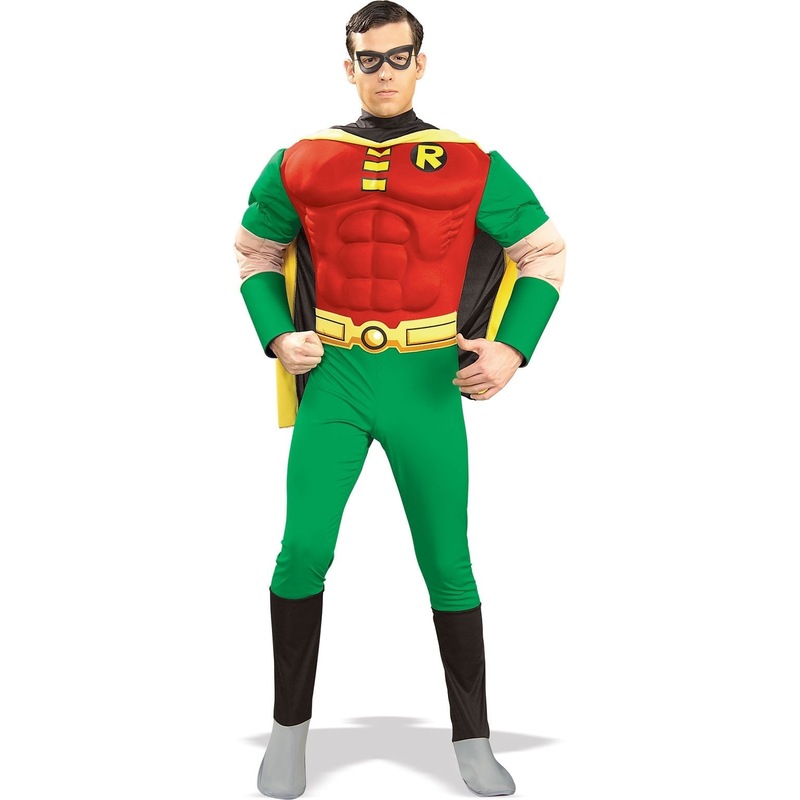 Robin Muscle Costume DC Comics Classic TV Show Adult