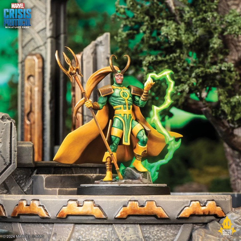 Atomic Mass Games Marvel: Crisis Protocol Mighty Thor, Lady SIF, Thor, Hero of Midgard, and Loki, Prince of Lies Character Pack, Tabletop Superhero Game, Ages 14+, 2 Players, 90 Min Playtime, Made Atomic Mass Games Marvel: Crisis Protocol Mighty Thor, Lady SIF, Thor, Hero of Midgard, and Loki, Prince of Lies Character Pack, Tabletop Superhero Game, Ages 14+, 2 Players, 90 Min Playtime, Made