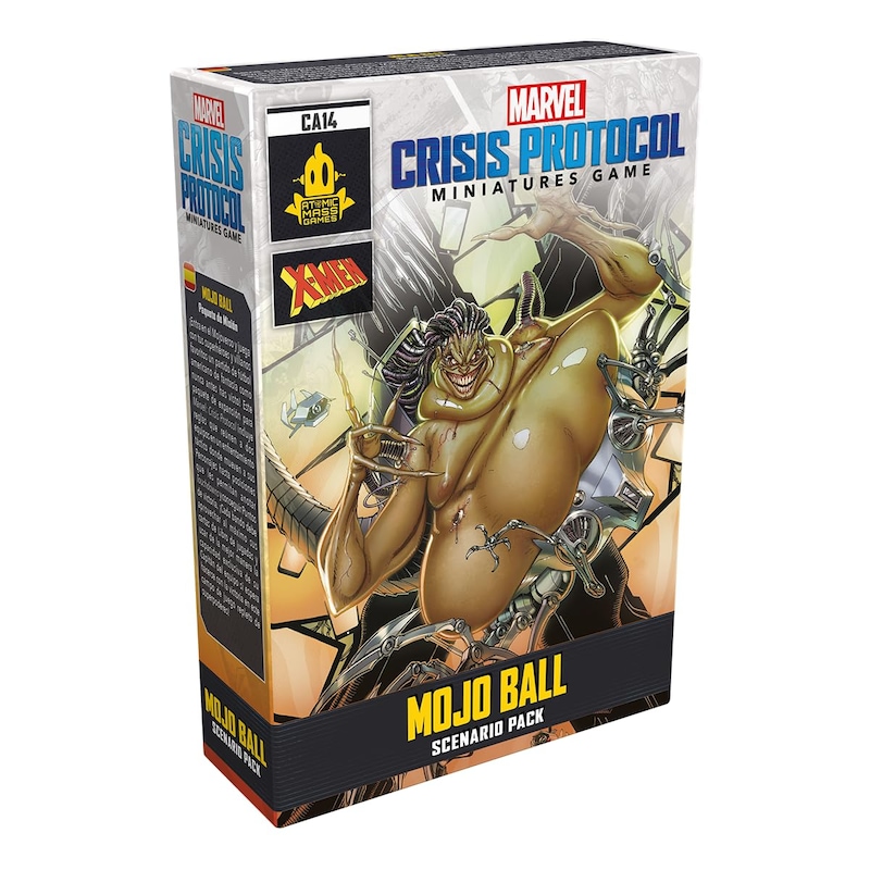 Atomic Mass Games, Marvel: Crisis Protocol - Mojo Ball, Scenario Expansion, Tabletop, 2 Players, Ages 14+, 90-120 Minutes, German, Multilingual Atomic Mass Games, Marvel: Crisis Protocol - Mojo Ball, Scenario Expansion, Tabletop, 2 Players, Ages 14+, 90-120 Minutes, German, Multilingual