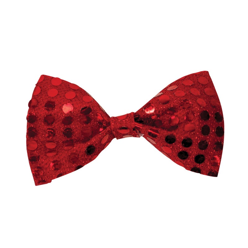 Buy Bow Tie Sequin Red Costume Accessories Unisex - MyDeal
