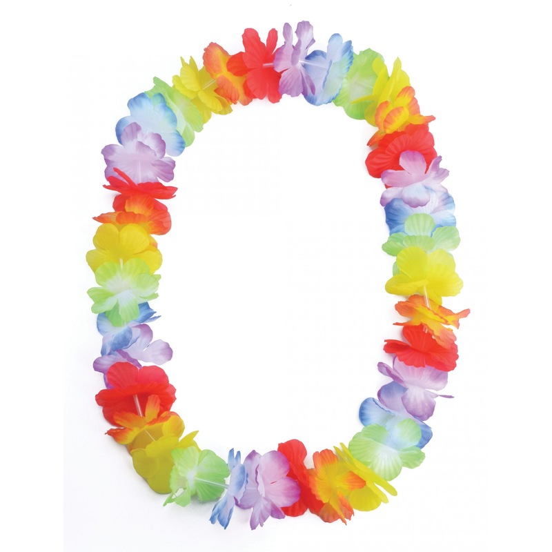 Hawaiian Leis Silk Flowers Costume Accessory