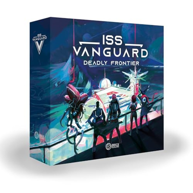 ISS Vanguard: Deadly Frontier Campaign Expansion - New Challenges & Adventures! Cooperative Sci-Fi Strategy Game, Ages 14+, 1-4 Players, 90-120 Min Playtime, Made by Awaken Realms ISS Vanguard: Deadly Frontier Campaign Expansion - New Challenges & Adventures! Cooperative Sci-Fi Strategy Game, Ages 14+, 1-4 Players, 90-120 Min Playtime, Made by Awaken Realms
