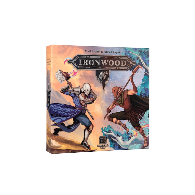 Mindclash Games Ironwood - Asymmetric Tactical Card Game for 1-2 Players | Faction-Specific Strategies & Multi-Use Action Cards | Highly Competitive Fantasy Warfare Mindclash Games Ironwood - Asymmetric Tactical Card Game for 1-2 Players | Faction-Specific Strategies & Multi-Use Action Cards | Highly Competitive Fantasy Warfare