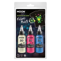 Moon Glow In The Dark Fabric Paint M42597 Costume Make Up