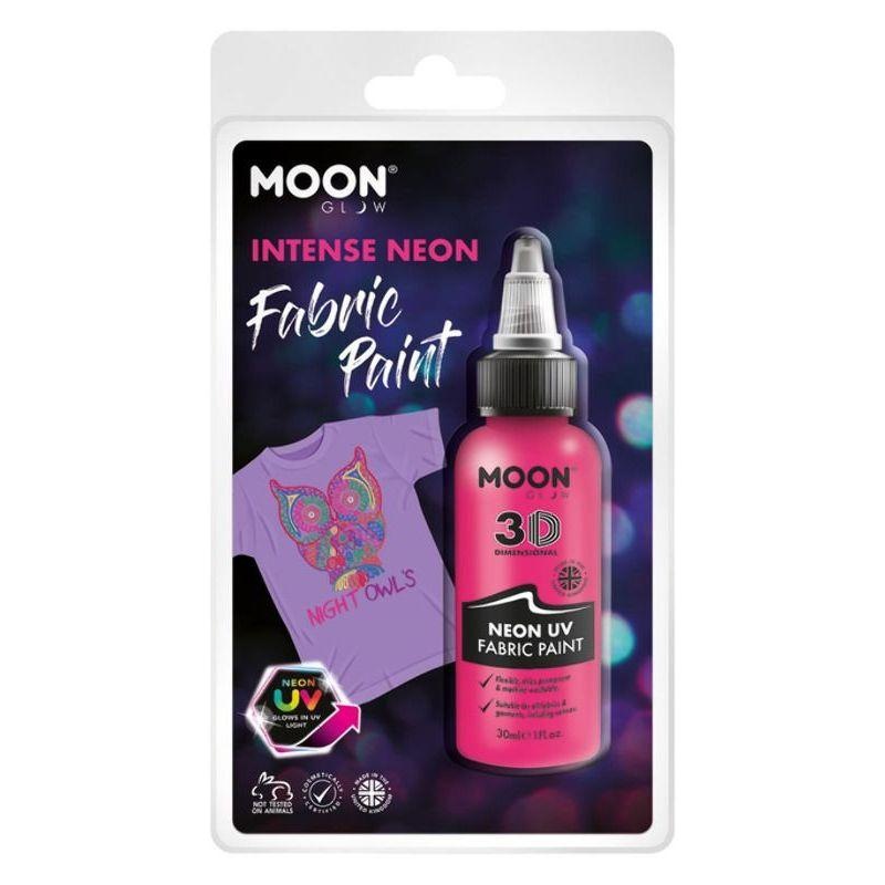 Moon Glow In The Dark Fabric Paint 30ml Clamshell Costume Make Up