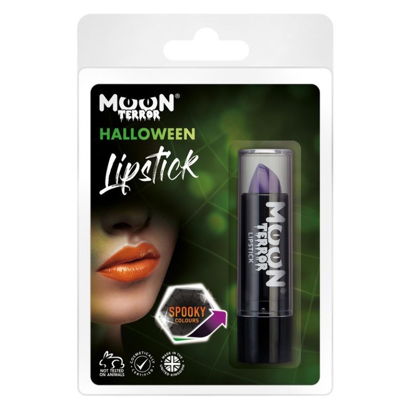 Moon Terror Halloween Lipstick Purple T30020 Costume Make Up