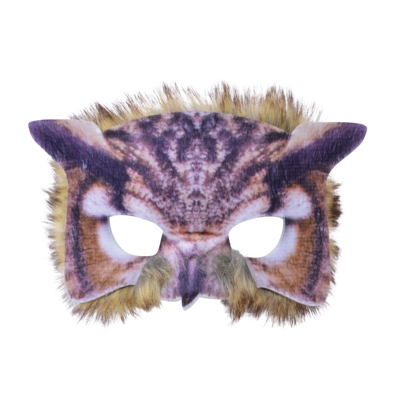 Owl Face Mask Realistic Plumage X78697 Owl Face Mask Realistic Plumage X78697