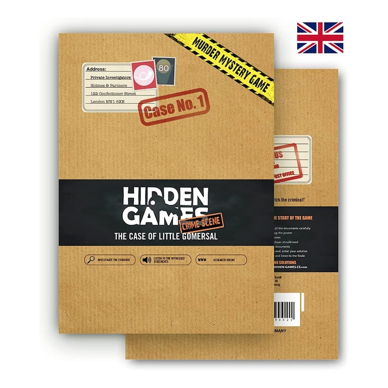 PEGASUS GAMES Hidden Games - Crime Scene: Case 1 - The Little Gomersal (PEG9022) PEGASUS GAMES Hidden Games - Crime Scene: Case 1 - The Little Gomersal (PEG9022)