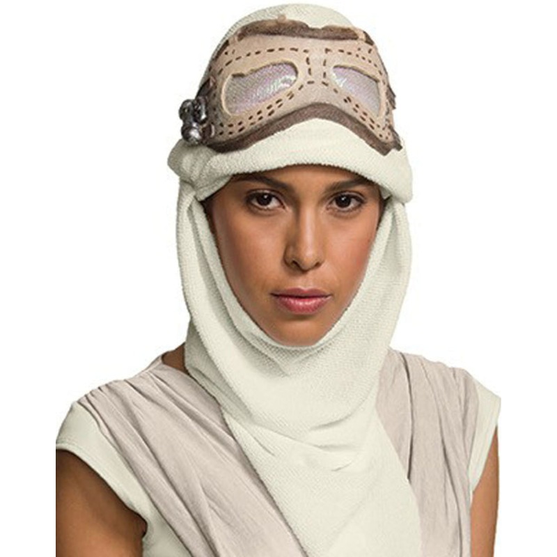 Rey Eye Mask with Hood Adult Scavenger Jedi Force Awakens Rey Eye Mask with Hood Adult Scavenger Jedi Force Awakens