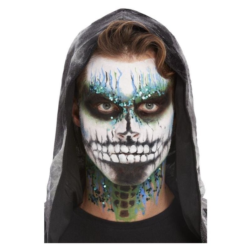 Smiffys Makeup FX Deluxe Gid Skeleton Kit Aqua Smiffys Makeup FX Deluxe Gid Skeleton Kit Aqua