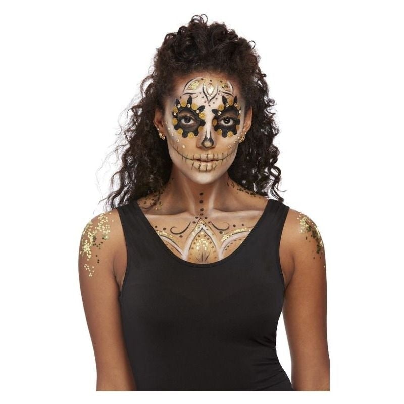 Smiffys Makeup FX Gold Dotd Kit Aqua Smiffys Makeup FX Gold Dotd Kit Aqua