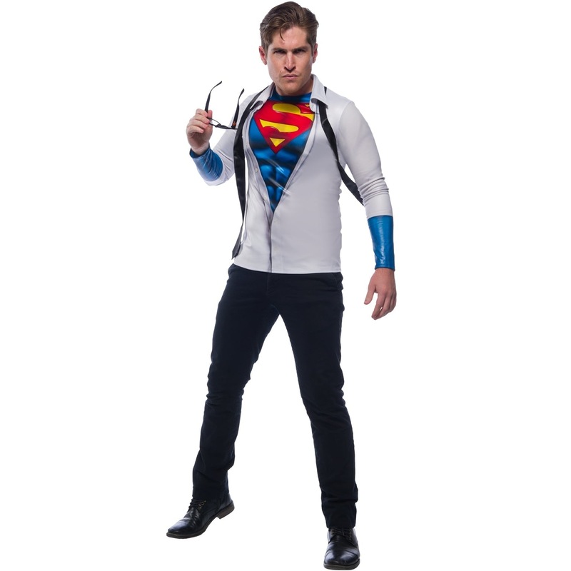 Superman Photoreal Clark Kent Costume Top Superman Photoreal Clark Kent Costume Top