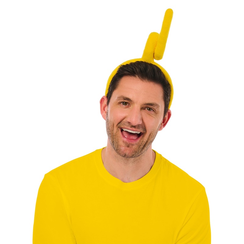 Teletubbies Adult Deluxe Plush Laa-Laa Headband Yellow Teletubbies Adult Deluxe Plush Laa-Laa Headband Yellow