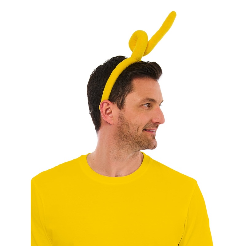 Teletubbies Adult Deluxe Plush Laa-Laa Headband Yellow Teletubbies Adult Deluxe Plush Laa-Laa Headband Yellow
