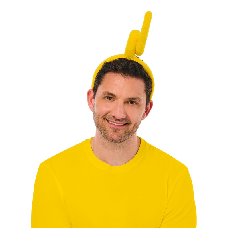 Teletubbies Adult Deluxe Plush Laa-Laa Headband Yellow Teletubbies Adult Deluxe Plush Laa-Laa Headband Yellow