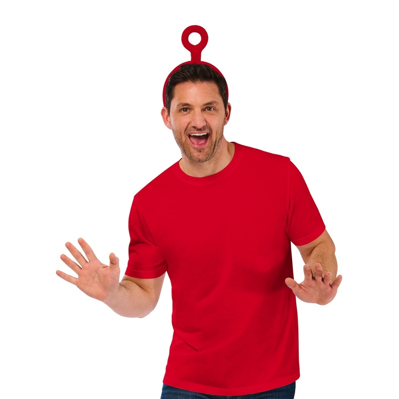 Teletubbies Adult Deluxe Po Headband Red