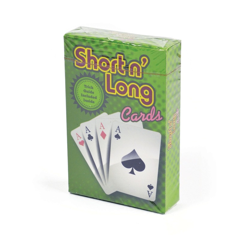Trick Pack Cards Svengali Long Short Magic and Conjuring Unisex
