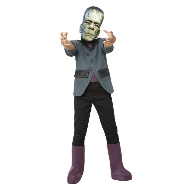 Universal Monsters Frankenstein Costume Child Black Green Universal Monsters Frankenstein Costume Child Black Green