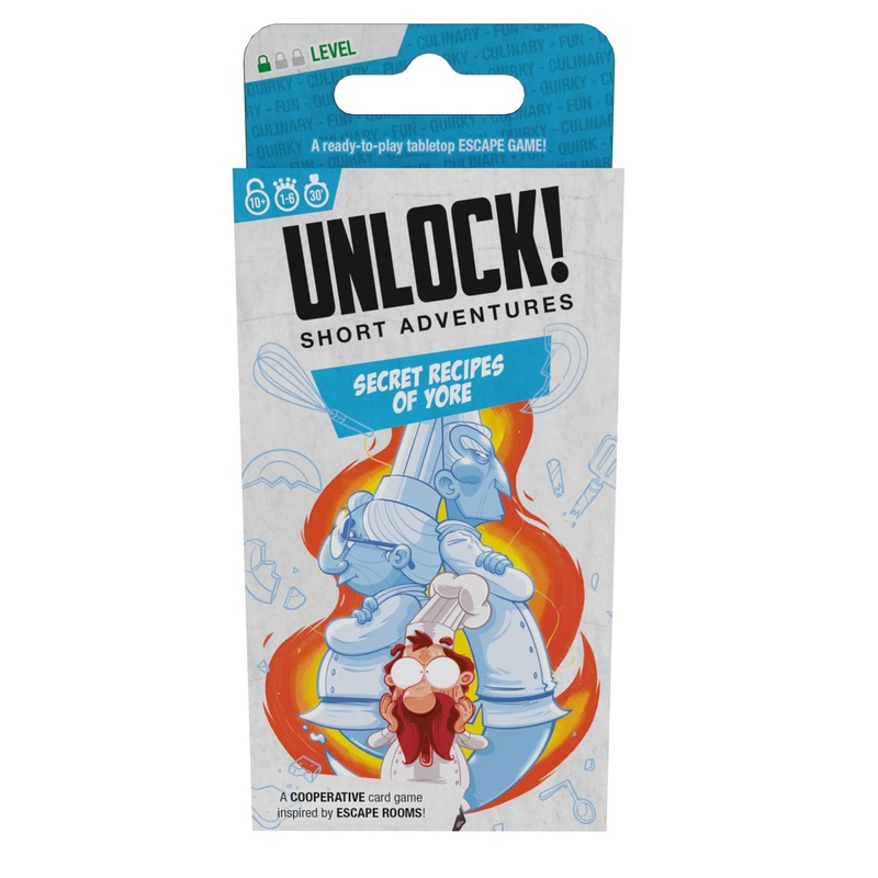 UNLOCK! Short Adventures 3: The Flight of The Angel - Immersive Escape Room Card Game for Kids and Adults, Ages 10+, 1-6 Players, 30 Minute Playtime, Made by Space Cowboys