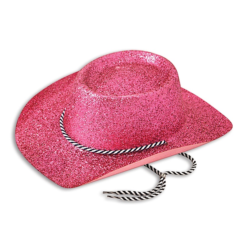Pink Cowboy Glitter Hat BH634 Pink Cowboy Glitter Hat BH634