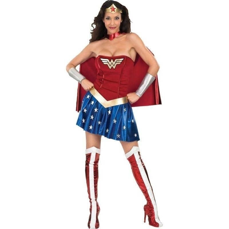 Wonder Woman Costume Deluxe Classic 70s Super Hero Wonder Woman Costume Deluxe Classic 70s Super Hero