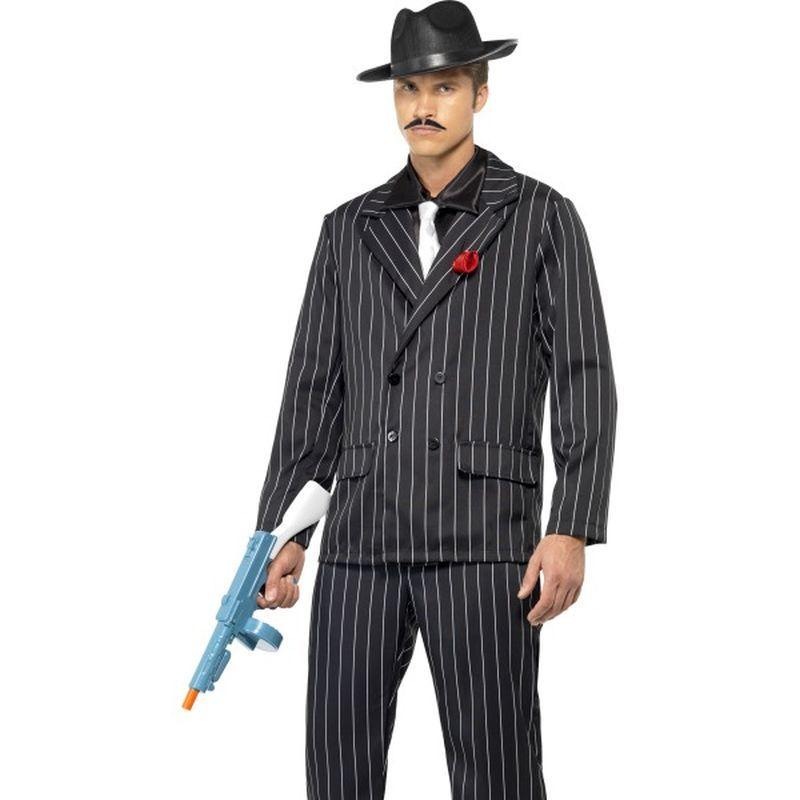 Buy Zoot Suit Costume Male Adult Black White MyDeal
