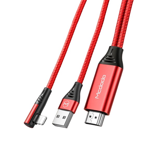 Mcdodo Lightning To Hdmi Cable Buy Mcdodo 90 Degree USB Lightning