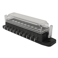 Buy 10 Way ATS, Mini and Micro 2 Fuse Block W/ Weatherproof Clear Cover ...