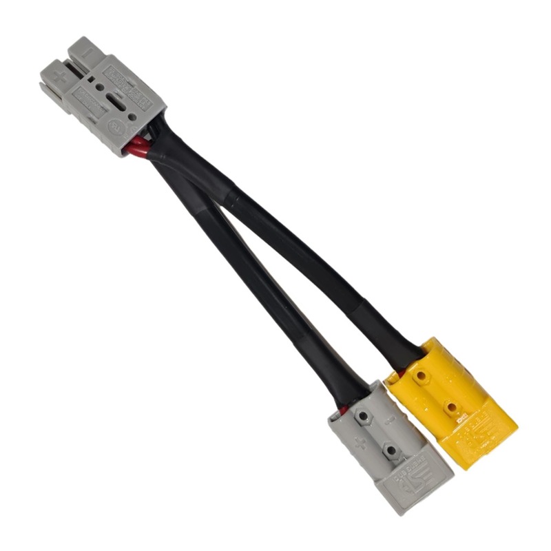 Buy 50 amp Anderson Plug Grey to 50 amp Anderson Plug Yellow, Grey