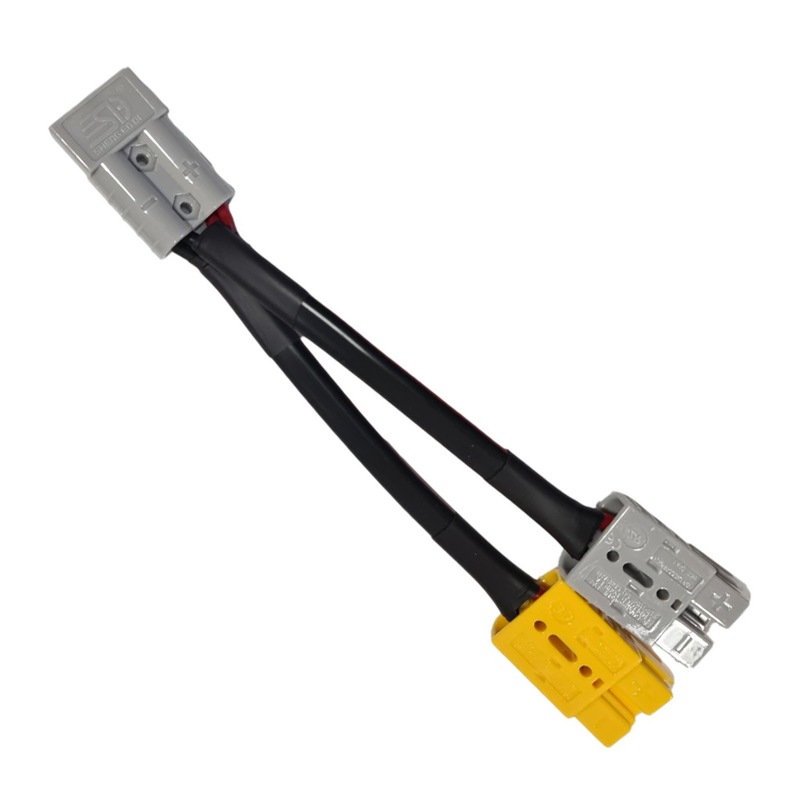 Buy 50 amp Anderson Plug Grey to 50 amp Anderson Plug Yellow, Grey