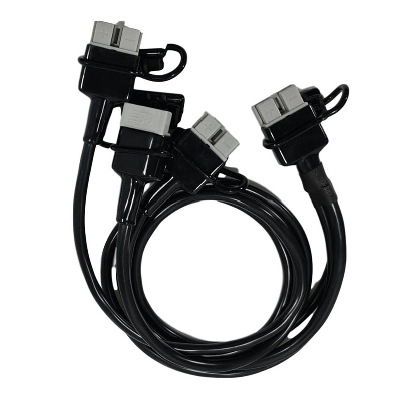 Buy 50a Anderson Plug to 3 x 50a Anderson Plug Splitter 1metre inc Dust