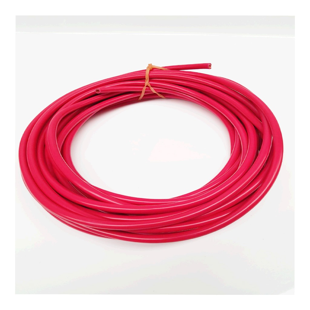 Buy 6 B&S Cable Single Core (Stranded) X 1m 12v Red Sheath - MyDeal