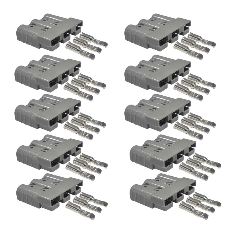 Buy Blue Bar 3 Pin Anderson Style Plug Pos / Neg / Ignition Wire - MyDeal