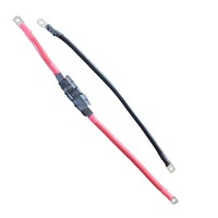Inverter Cables 0 B&S (50mm2) 250 amps Suits Up to 2000 watt Inverter