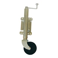 LoadMaster Jockey Wheel 150mm (6") Hard Wheel, Swing Away Swivel Bracket