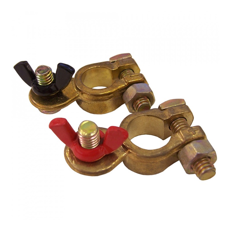 Buy Matson Battery Terminal Wingnut Style Positive/Negative 2pk MyDeal