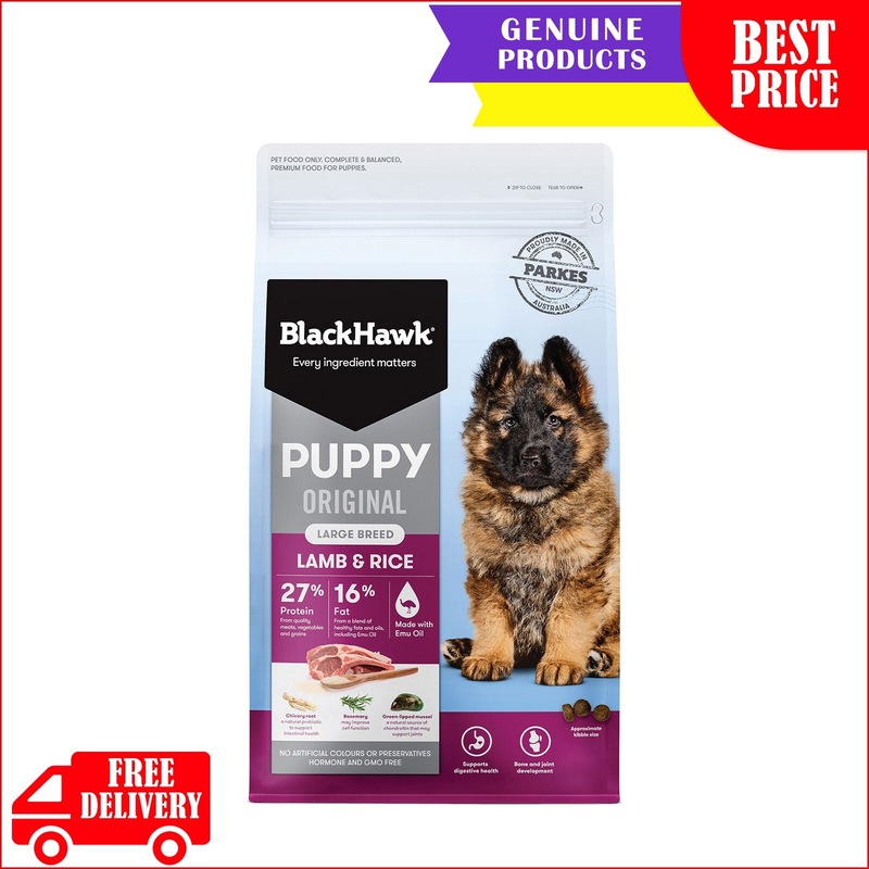 Buy Black Hawk Puppy Large Breed Original Lamb & Rice Dry Dog Food 20