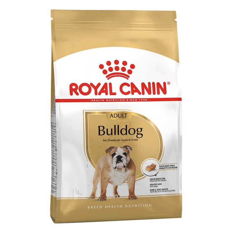 Buy Royal Canin Bulldog Adult Dry Dog Food 12 Kg - MyDeal