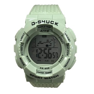 Aike D-Shuck Multifunctional Electronic Waterproof Alarm Clock Sport Watch for Kids (Green)