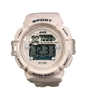 Aike D-Shuck Multifunctional Electronic Waterproof Alarm Clock Sport Watch for Kids (Light Pink)