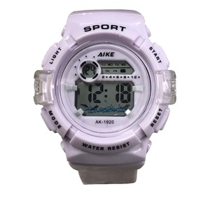 Aike D-Shuck Multifunctional Electronic Waterproof Alarm Clock Sport Watch for Kids (Purple)